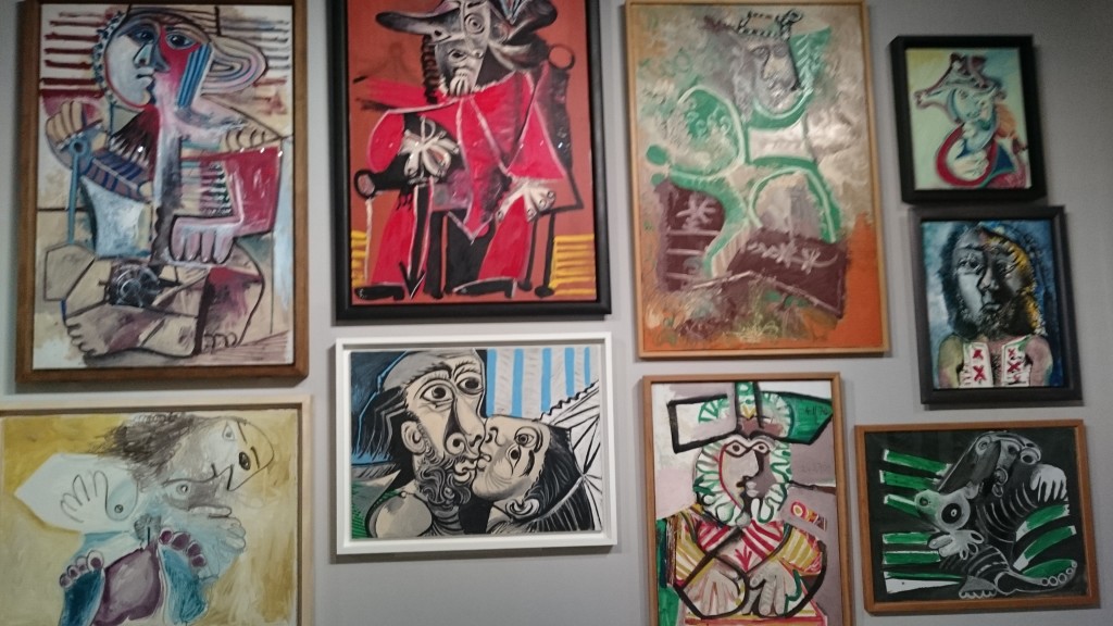Wall of Picassos